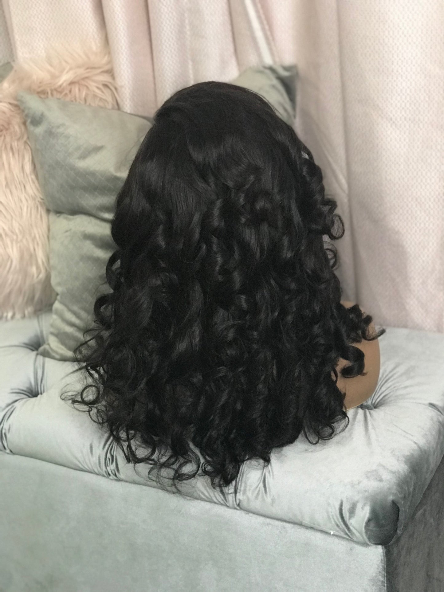 StylezbyGina Wigs Big Curly 16in UNIT W/Closure